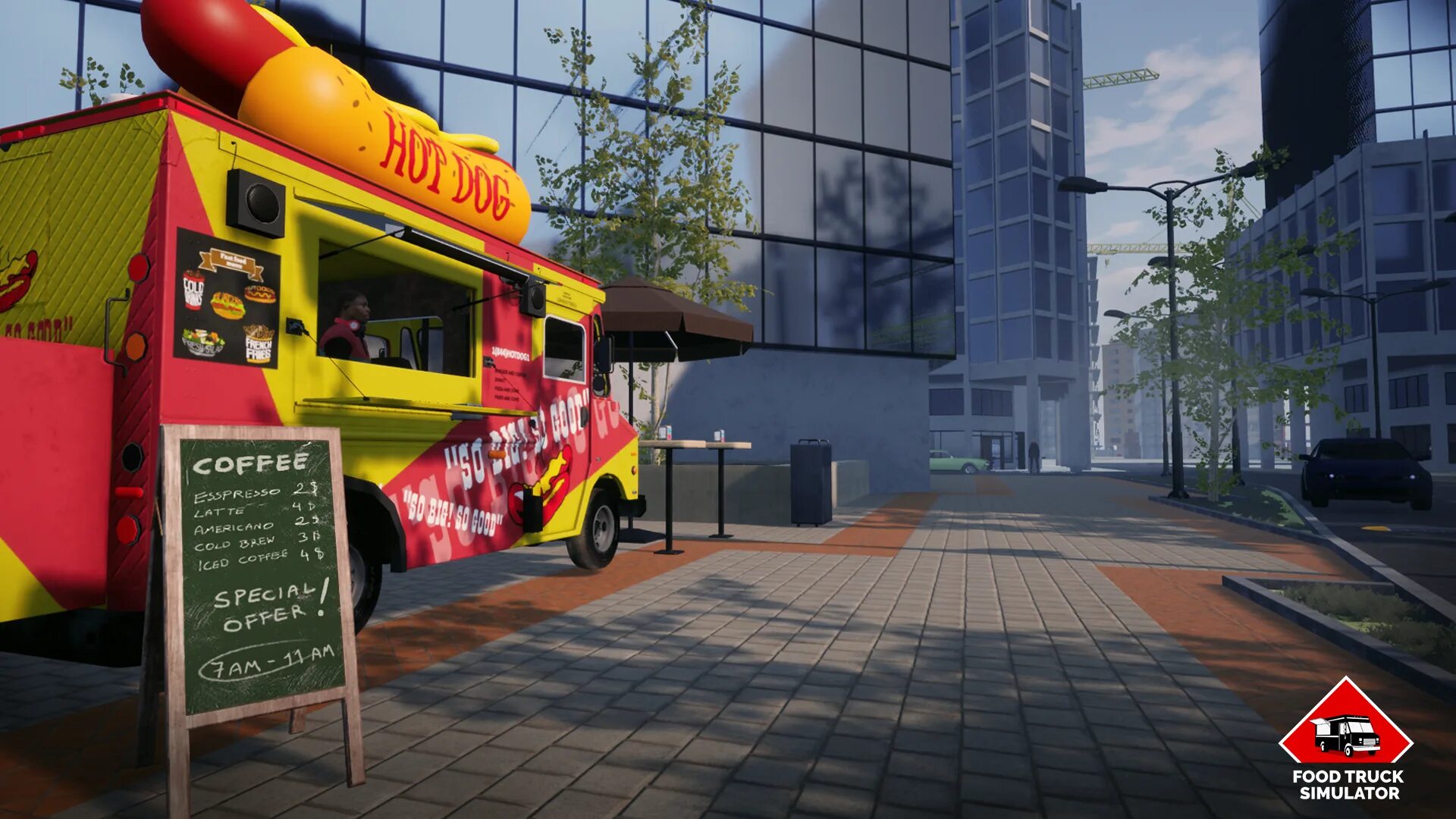 Фуд симулятор. Фуд трак симулятор демо. Симулятор ресторана. Food Truck Simulator код офиса Дениса. Supermarket Simulator картинки.