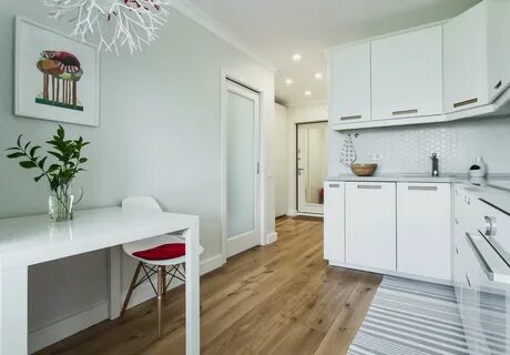Какие обои подойдут для белой кухни
