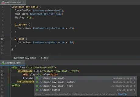 Scss font