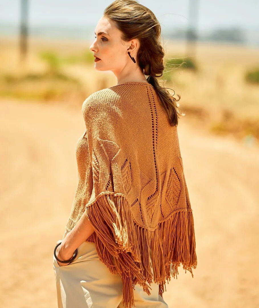 Шарф вытянутыми петлями. Бахрома из пряжи. Вязание бахромой. Вязание с бахромой. Вязание бахромой.