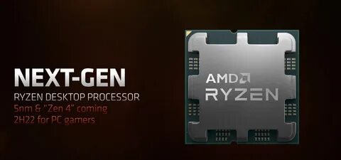 AMD показала процессор Ryzen на архитектуре Zen 4 - 5-нм техпроцесс, 5 ГГц,...