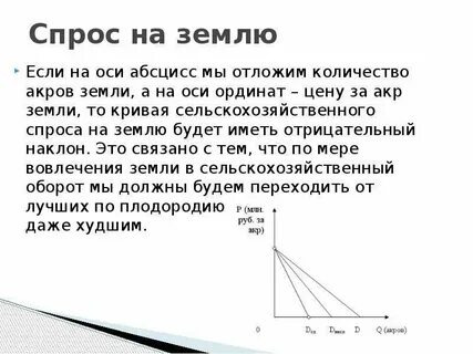 Сельскохозяйственный спрос