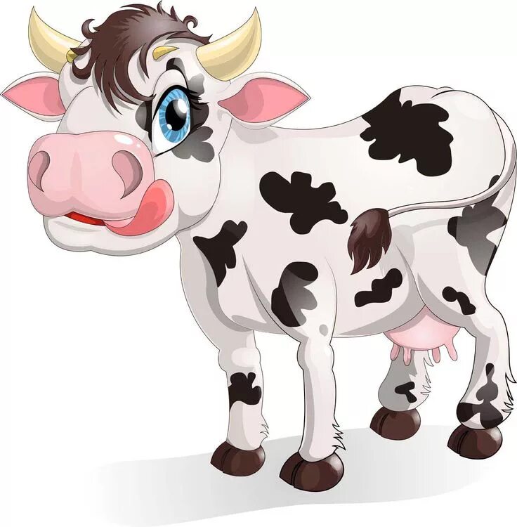 Малыш коровка. Корова. Корова мультяшная. Корова на белом фоне. Корова картинка для детей.