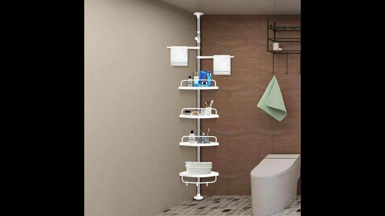 Как собрать угловую полку в ванной. Угловая полка для ванной multi corner shelf. multi corner shelf сборка. угловая полка в ванную раздвижная.