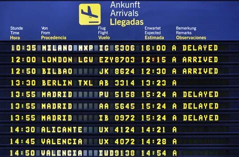 Estimated departure перевод