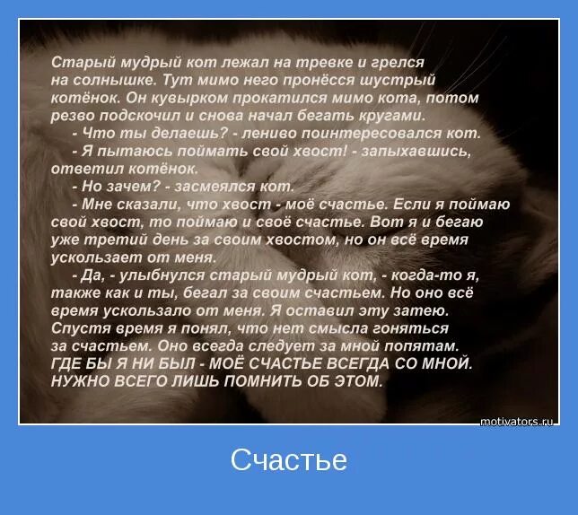 притча о счастье. притча о женском счастье.