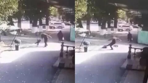 В казахстане избили ребенка