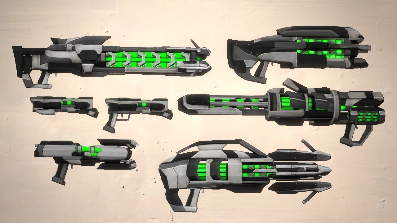 Weapons enemies