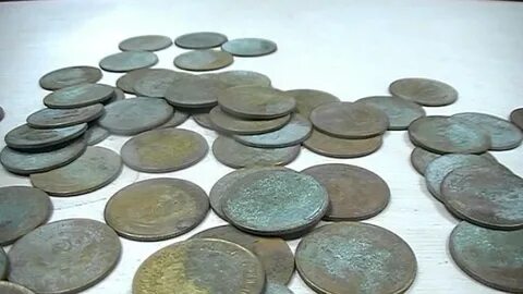 Нашла три монеты