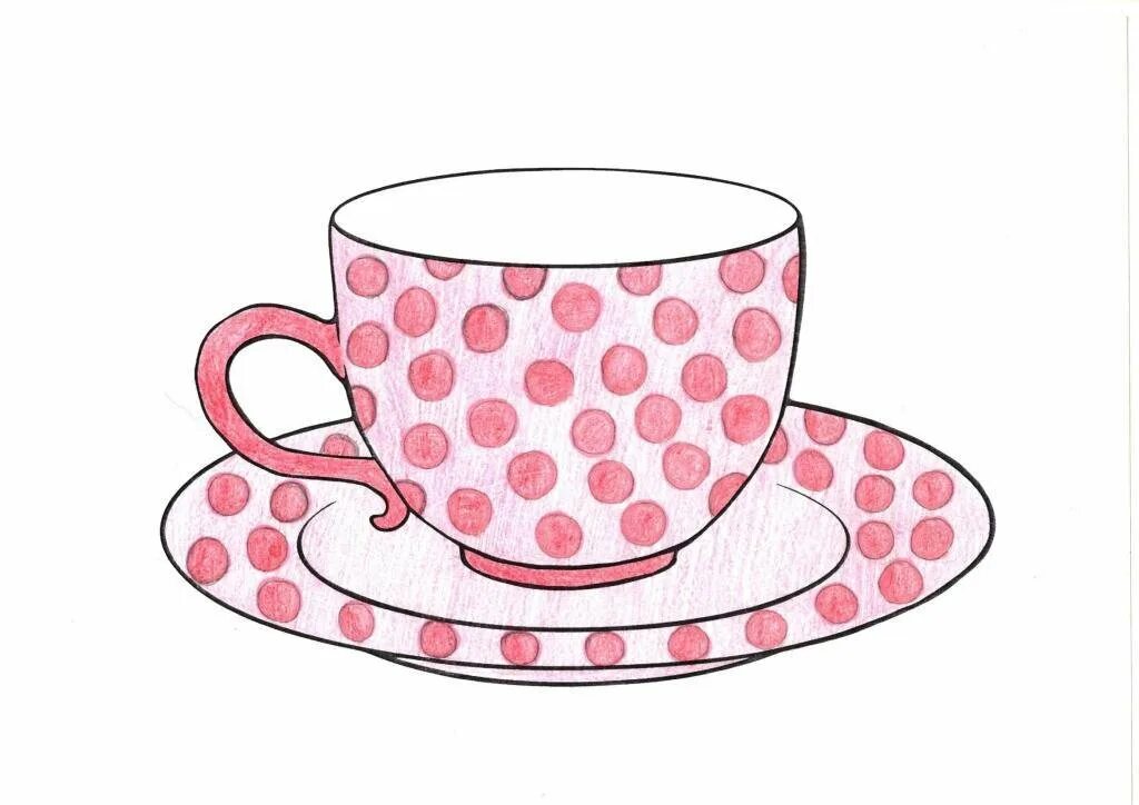 Рисунок чашки