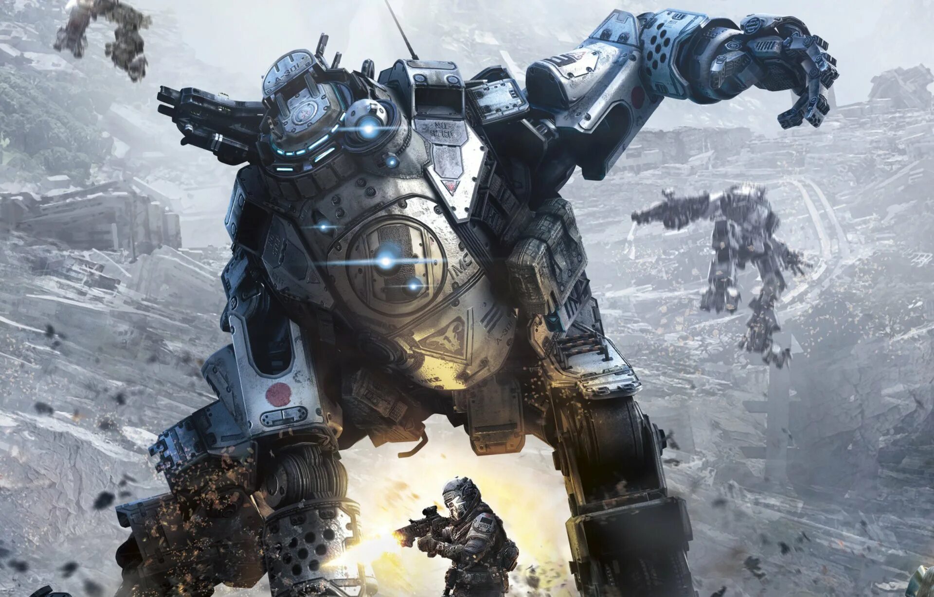 Titanfall Титаны. Титаны из Titanfall 2. Титан атлас титанфол. Titanfall 2 роботы.