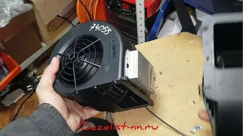 Замена моторчика печки газель некст