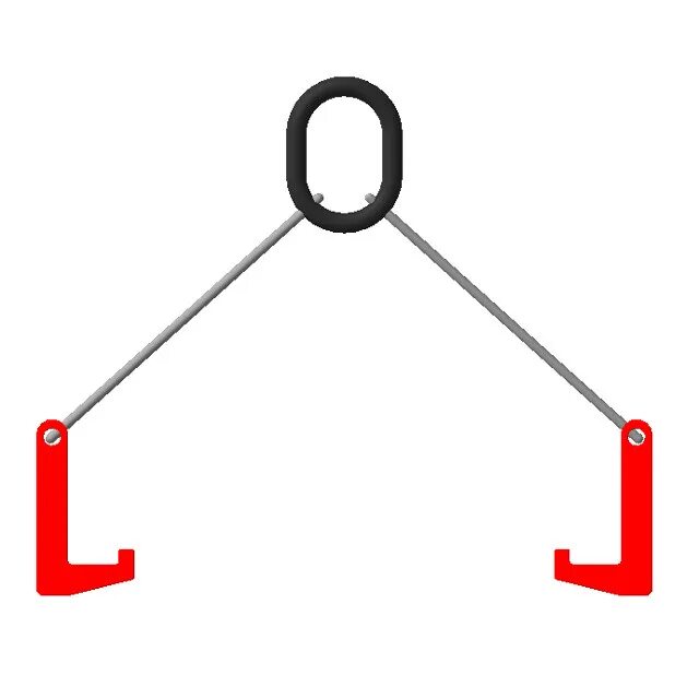 Захват для подъёма надрессорной балки 1мв14/1-3,0. Захват для надрессорной балки. Траверса для подъема вагонов. Захват грузовой.