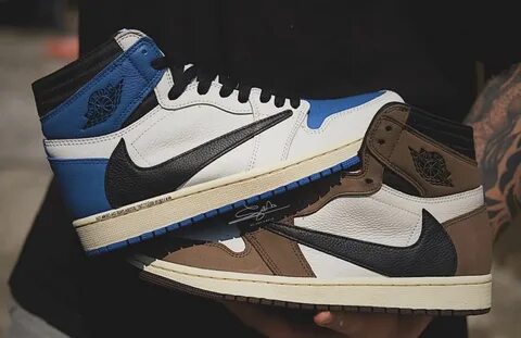 Nike air jordan 1 high travis scott