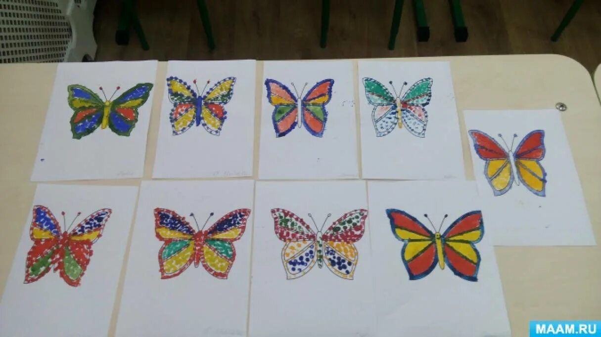 Рисование бабочка старшая группа. Рисование бабочка в подготовительной группе. Рисование бабочка в средней группе. Рисование в старшей группе.