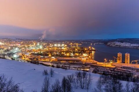 Мурманск времена года