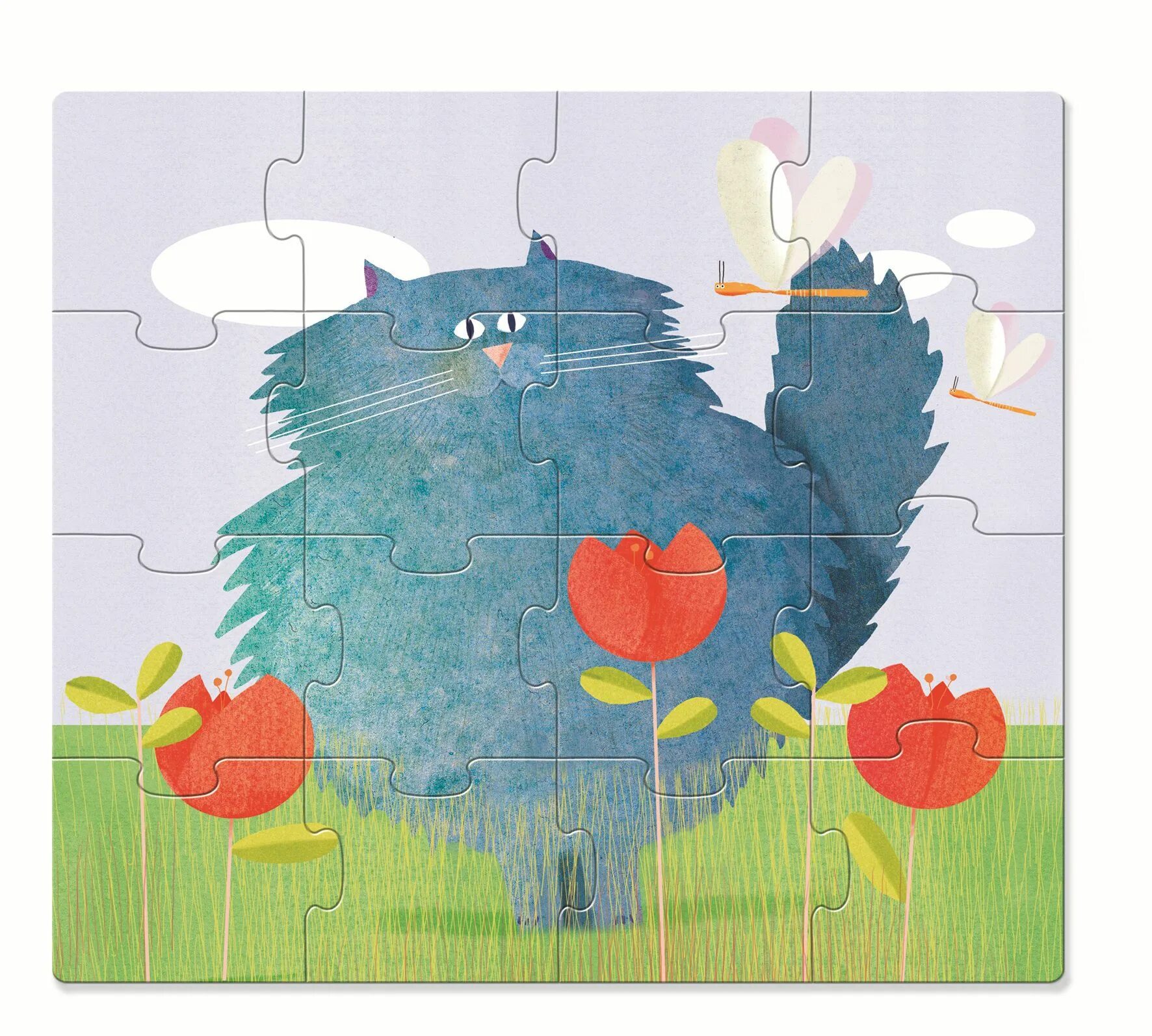 Пазл "поцелуй", 260 элементов. Забавные зверята. Головоломка для самых маленьких деревянная. Забавный пазл. Забавный пазл.