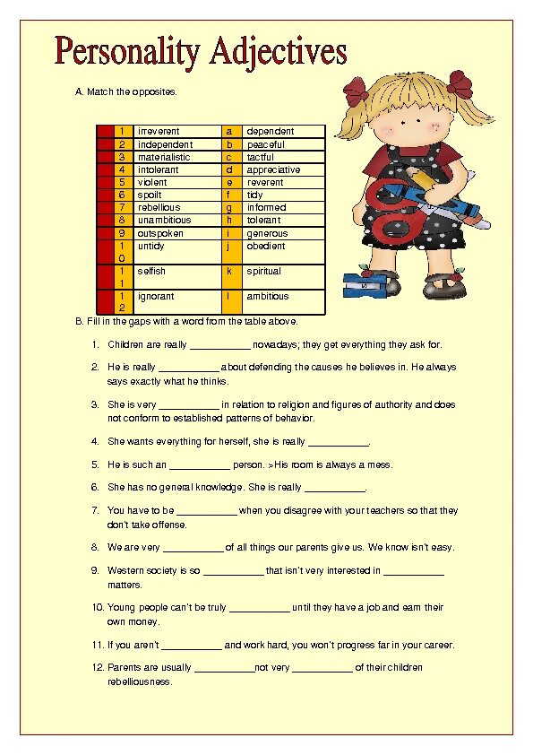 Personality прилагательные. Personality adjectives Worksheets. Adjectives describing personality Worksheets. Personality упражнения. Character adjectives