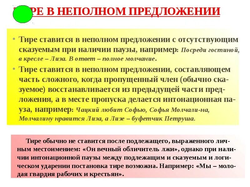 Пункт пропуска текст. Тире в неполном предложении правило. Тире между подлежащим и сказуемым в неполном предложении. Тире на месте пропуска в неполном предложении. Тире при пропуске слов в неполном предложении.