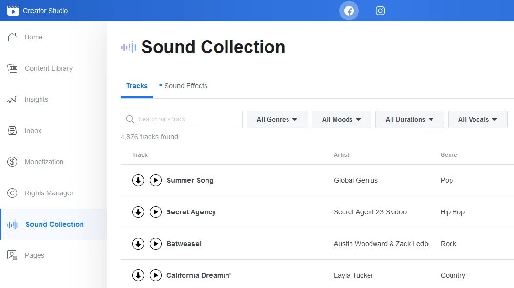 Sound collection. Sounds collection.
