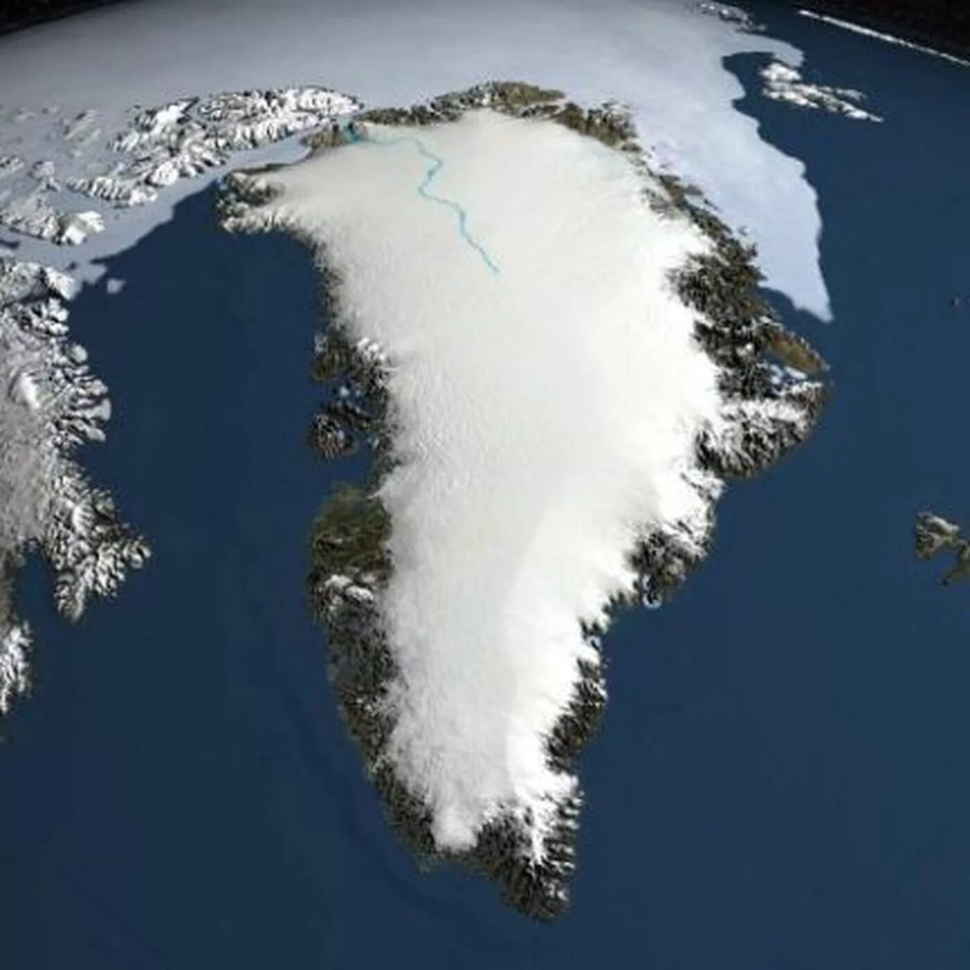 Назовите самый большой остров. Остров Гренландия из космоса. Гренландия снимок из космоса. Материковые острова Гренландия. Остров Гренландия вид сверху.