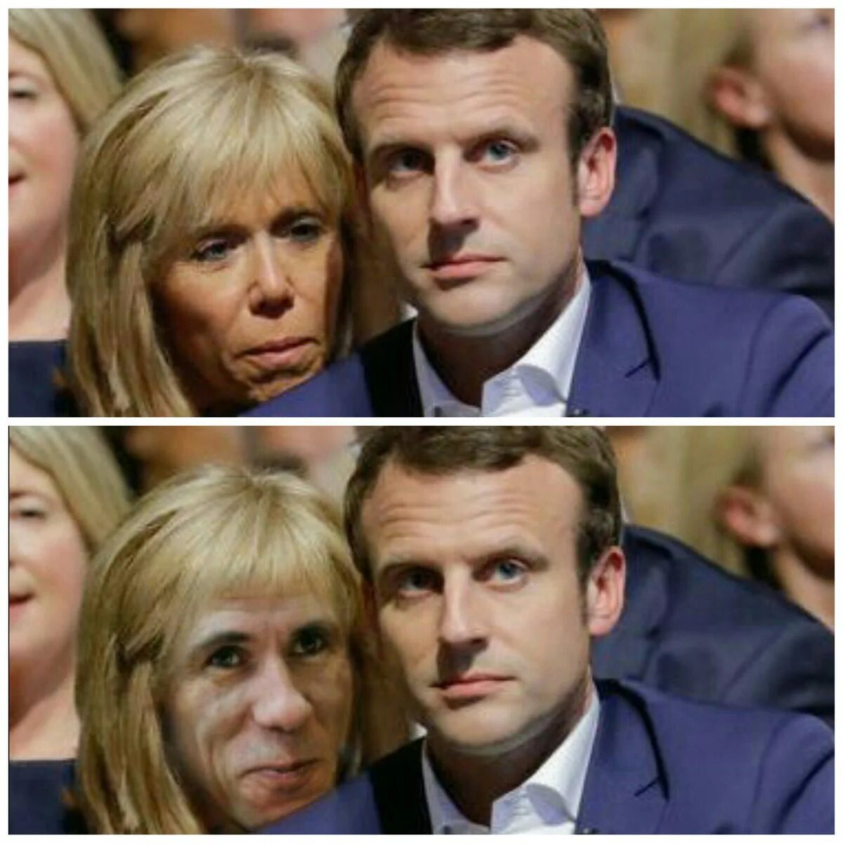 Брижит Макрон и Панин. Жена президента Франции Брижит Макрон. Жена президента Франции и Панин. Жена макрона фото и панин сходство сравнение