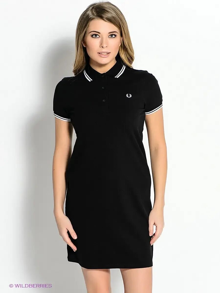 Платье перри. Платье поло fred perry. fred perry платье белое.