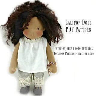 Lali Pop Doll Kit and pdf Pattern image 0.