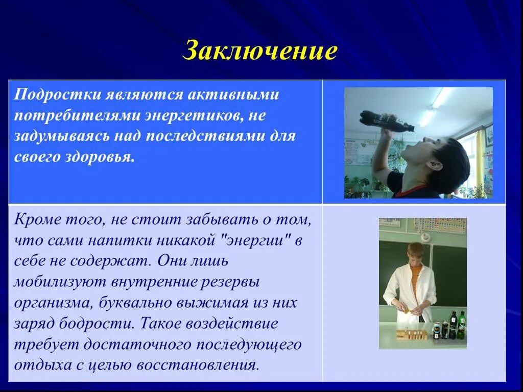 Являться активный. Вывод про энергетики. Влияние Энергетиков на организм подростка. Влияние энергетических напитков на организм подростка. Вывод о вреде Энергетиков.