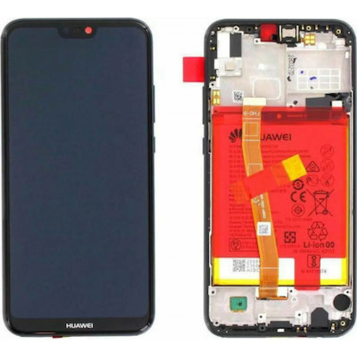 P20 lite дисплей. Дисплей для huawei p20 lite/nova 3e модуль черный original. huawei ane-lx1 купить рамку синюю.