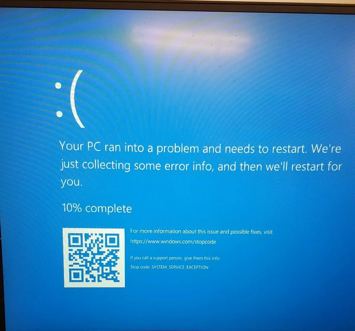 Синий экран смерти. Синий экран смерти Windows. Синий экран смерти Windows 10. Экран смерти Page_Fault_in_NONPAGED_area.