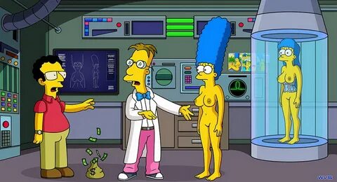 Cute Marge Simpson and Professor Frink in Your Cartoon Porn gallery. 