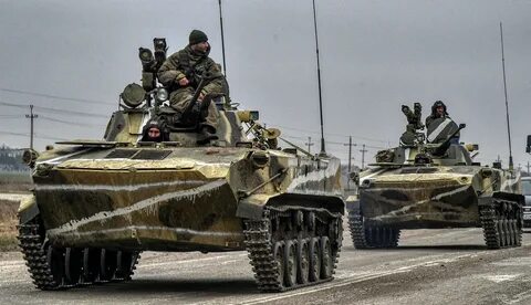 Введены войска на территорию украины