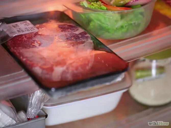 Быстрое размораживание мяса. Размораживаем мясо в холодильнике. Разморозка продуктов. Размораживают ли мясо в воде