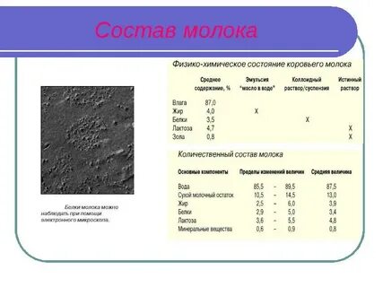 Состав молочного эмульгатора