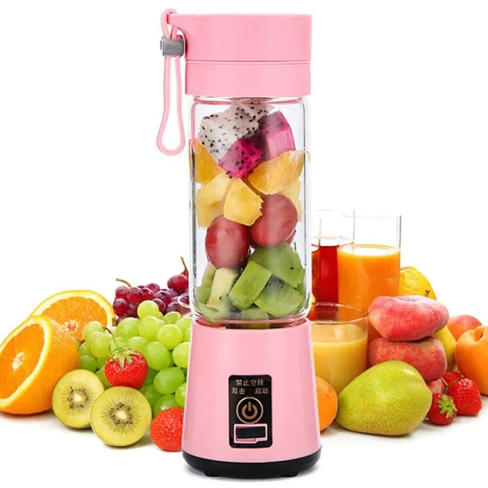 Набор для смузи. Портативный USB блендер Juice Blender для смузи 380 мл. Блендер портативный для смузи Mini Juice. Блендер портативный для смузи мини Джус. Портативный блендер Mini Juice 380 ml.