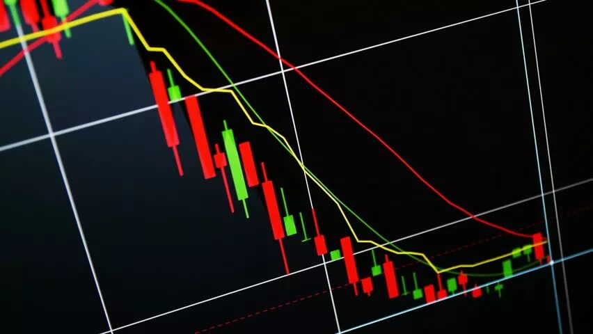 Down market. Падение рынка. Диаграмма падения. Падающий график. График падения.