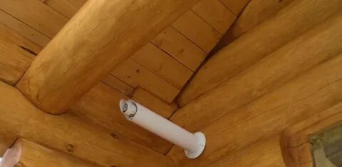 Вытяжка для частного деревянного дома