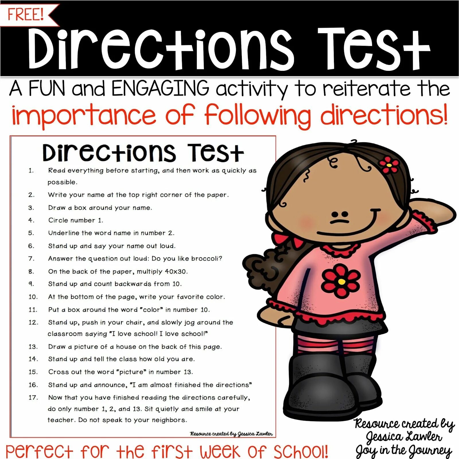 Reading and following instructions. Following directions. direction instructions. follow instructions.