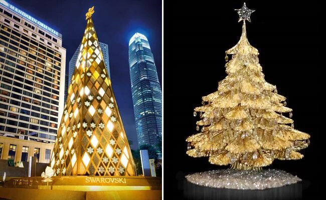 самая красивая елка. елка в кемпински марбелья. какая самая дорогая елка. елки мира. огромная новогодняя елка.