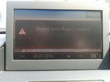 Fault repair needed