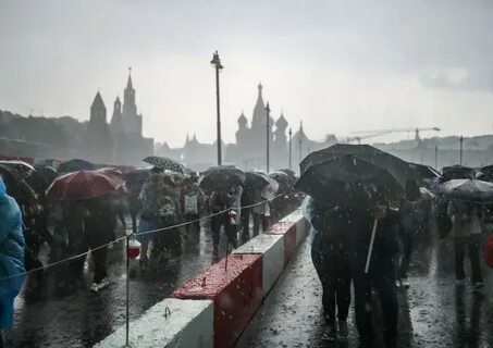 В москве плохое время