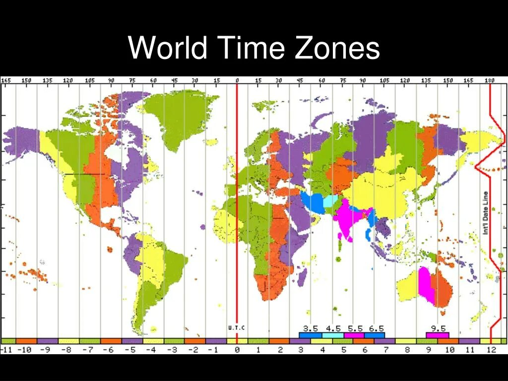 Часов время в турция. Карта часовых поясов. Временные зоны.