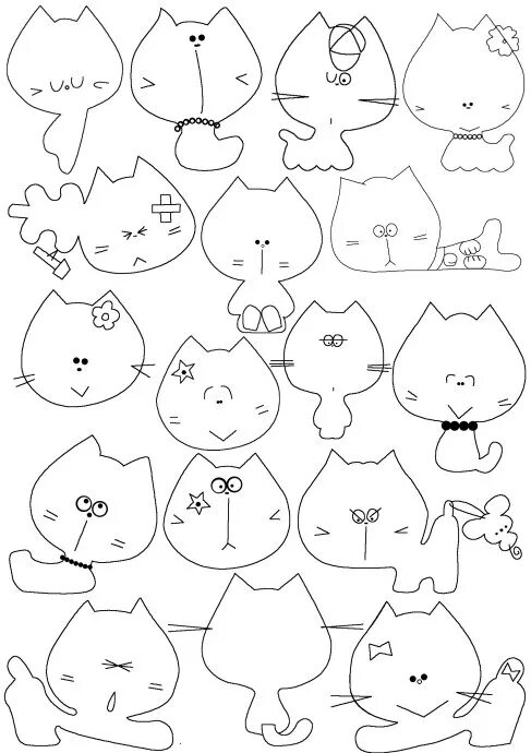 Выкройки игрушекиз фера. Шаблоны котиков из фетра. Шаблоны котиков из фетра. Лекало для игрушек из фетра. Шаблоны котиков из фетра.