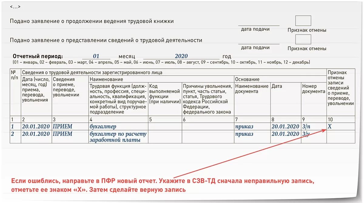 Сзв тд прием образец. Форма СЗВ-ТД. Вид сзвтд корректировки отчетности. Форма отчетности СЗВ-ТД. Сведения в СЗВ ТД.