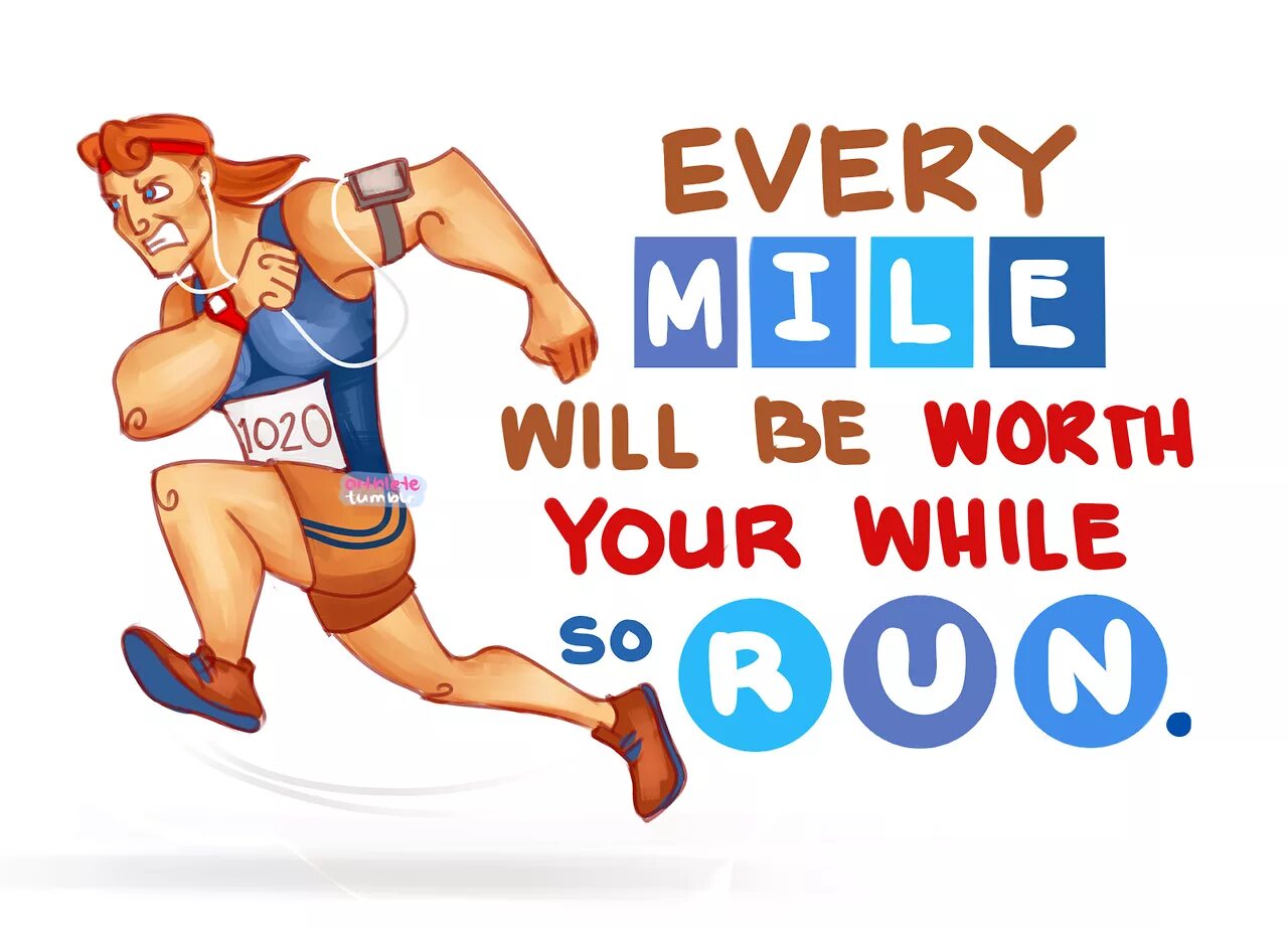 I like running
