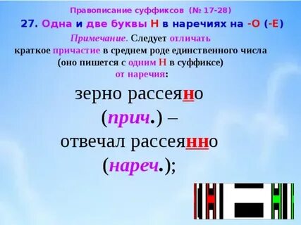 Испуганный как пишется н или нн