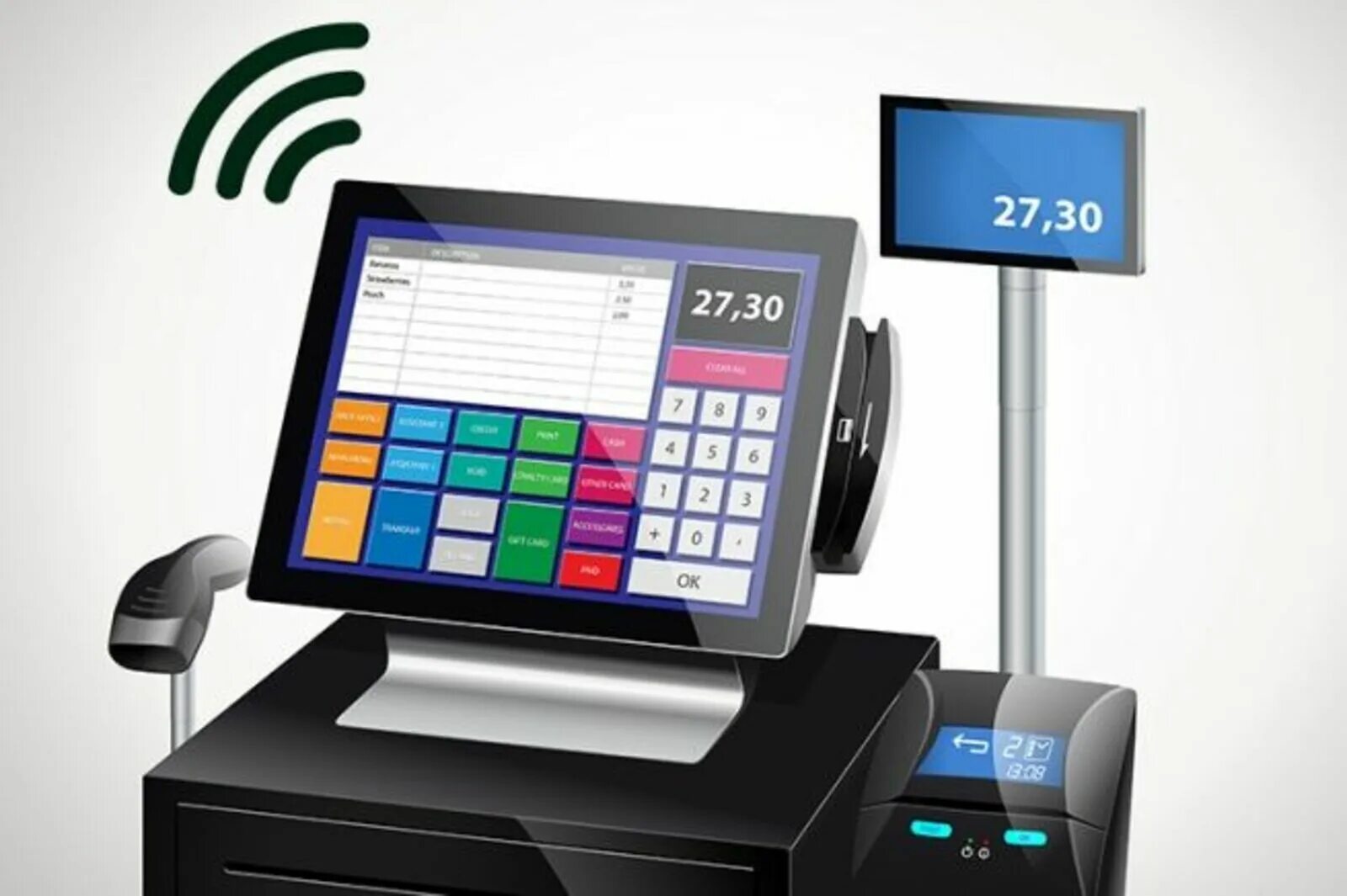 ККТ sam4s пос терминал. Касса Орион 110ф. POS-терминал r1 Front. Кассовые POS терминалы.