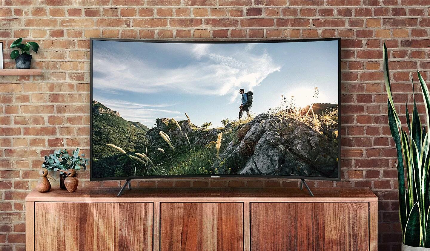 Samsung c телевизором. Телевизор Samsung ue55nu7300. Телевизор самсунг ue49nu7300u. 49-Ue49nu7300u Samsung.