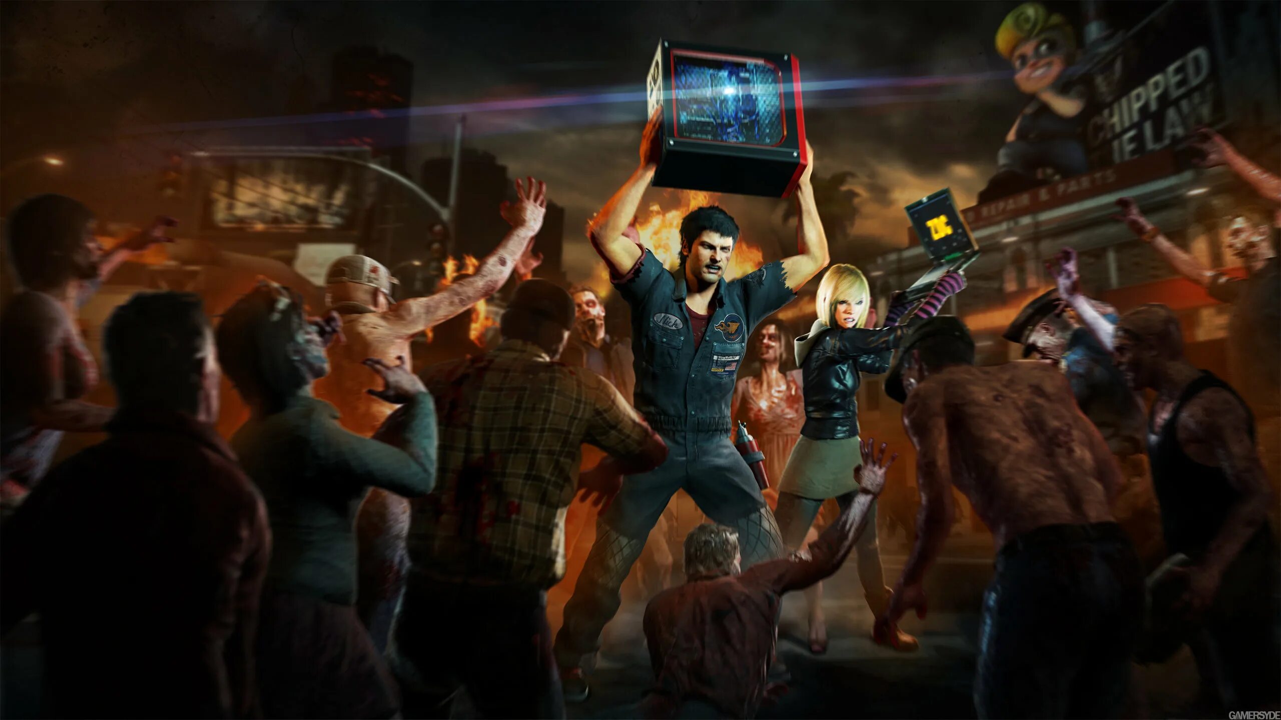 Компьютерные игры живая. Игра Dead Rising 3 арт.